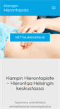 Mobile Screenshot of kampinhierontapiste.com